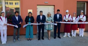 Otevření nového gastrocentra ve Střední škole prof. Zdeňka Matějčka v Ostravě-Porubě
